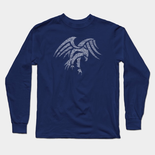 Soaring High [Light Print] Long Sleeve T-Shirt by Wykd_Life